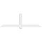 Ekena Millwork Eugene Architectural Grade PVC Gable Bracket, 72"W x 24"H x 4"D x 4"F, 8/12 Pitch GBP072X24X0404EUG00 - alternate 2